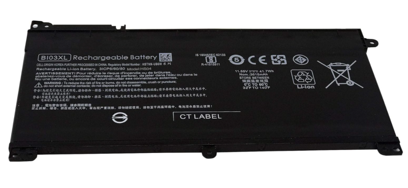 BI03XL Brand New RHINO POWER ON03XL Laptop Battery Compatible with HP Pavilion X360 13-U M3-U M3-U001DX M3-U103DX 13-U100TU 13-U100TU Stream 14-AX 14-ax010wm 14-ax020wm 14-ax030wm Series HSTNN-UB6W 41.7Wh 11.55V