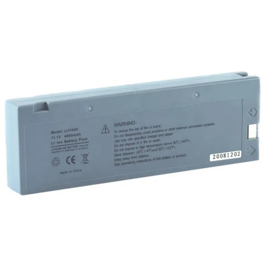 LSM-10 RHINO POWER Replacement Battery for Biolight LI1104C M8000 M9000 M9000A M9500 M66 M69 12-100-0006 For Schiller Argus LSM-10 Battery