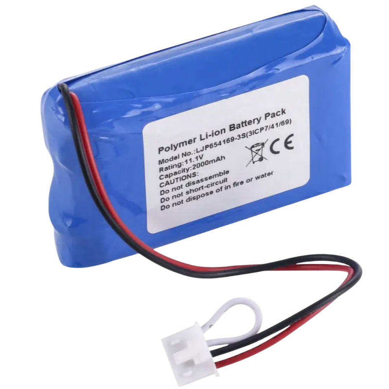 KAOYO654169-3S RHINO POWER High Quality Replacement Battery LJP654169-3S 11.1V 2000mAh Lithium Ion For Fresenius VP7 INfusia SP7 VP5 EN7s Syringe Pump