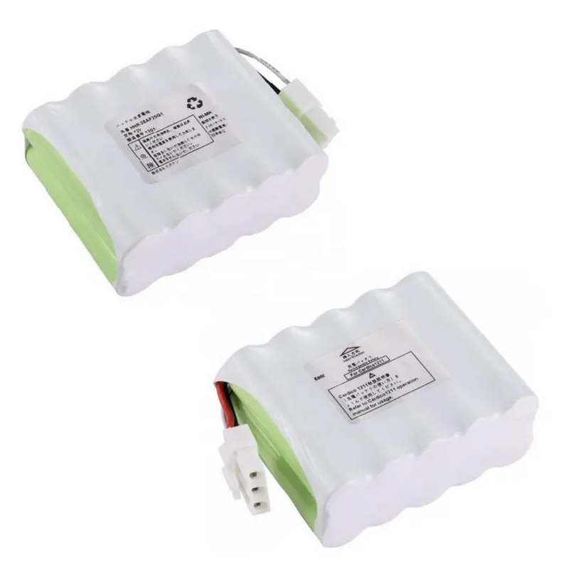 Kenz Cardico 1211 Battery RHINO POWER HIGH QUALITY HHR-38AF25G1 Battery for ECG Kenz Cardico 1211 1215 1210 12V 3800mAh NI-MH