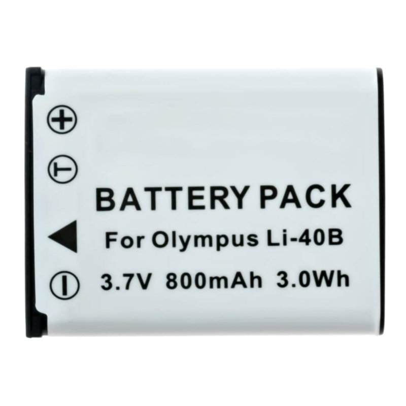 Microphone Battery -  for Audio Enhancement XD-5001, Digital Recorder Battery, Compatible with Olympus FE-20 Recorder