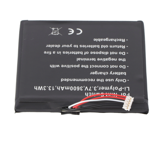 RHINO POWER HIGH QUALITY Replacement Battery suitable for Nintendo Switch, Li-Polymer, 3.7V, 3600mAh, 13.3Wh