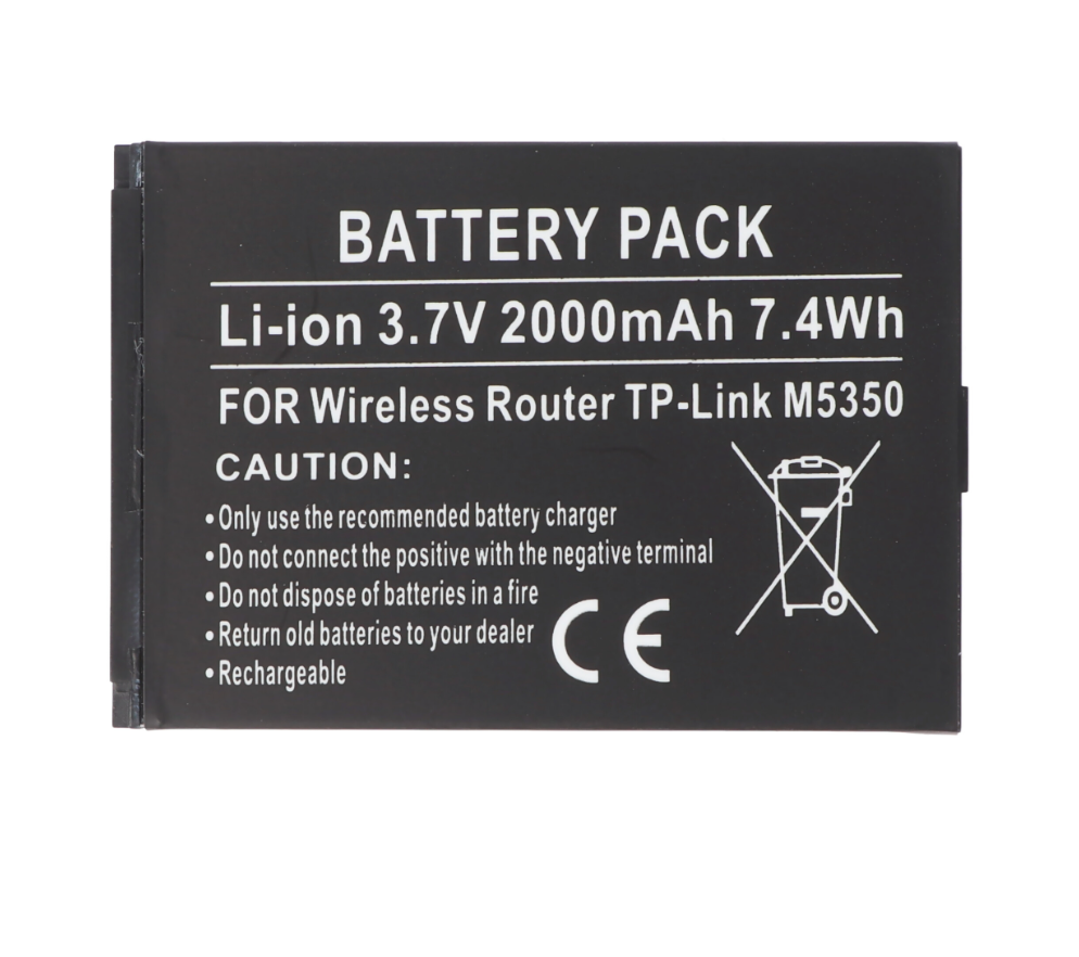 RHINO POWER HIGH QUALITY Replacement Battery suitable for wireless router TP-Link M5350 Li-Ion battery 3.7V 2000mAh