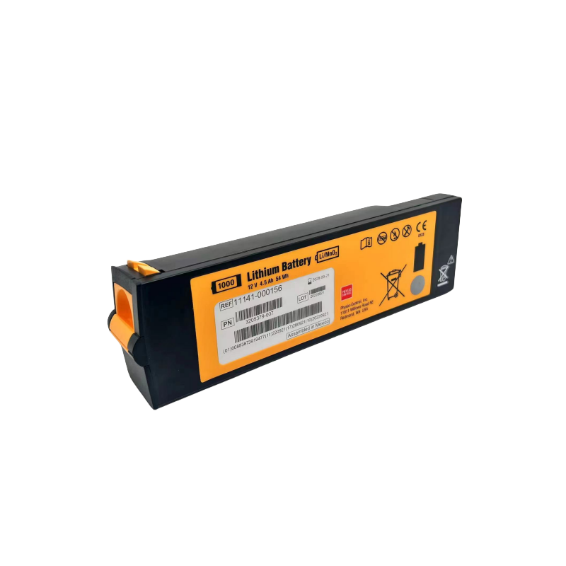RHINO POWER HIGH QUALITY Battery for Physio-Control LIFEPAK 1000 Replacement Lithium AED Battery Kit 12V 4500MAH 54Wh Li-MnO2