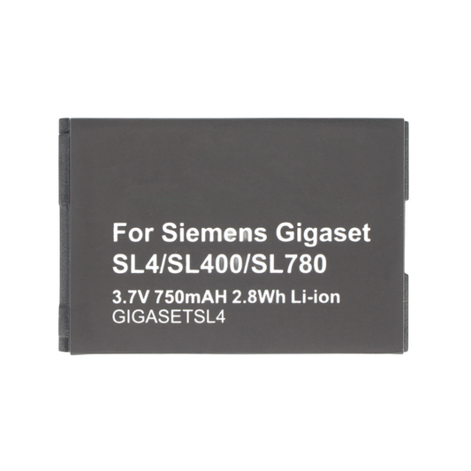 RHINO POWER Batería de repuesto de ALTA CALIDAD adecuada para Siemens Gigaset V30145-K1310K-X444, V30145-K1310-X445, SL4,SL400, SL780, GIGASET SL4 